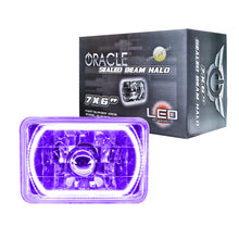 Load image into Gallery viewer, Oracle Pre-Installed Lights 7x6 IN. Sealed Beam - UV/Purple Halo NO RETURNS