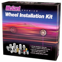 Load image into Gallery viewer, McGard SplineDrive Tuner 5 Lug Install Kit w/Locks &amp; Tool (Cone) 1/2-20 / 13/16 Hex / 1.6in. L - Blk