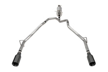 Cargar imagen en el visor de la galería, Corsa 25-26 Ram 2.5in Stainless Steel Sport Cat-back, Dual Rear Exit 5.0in Gunmetal Tip