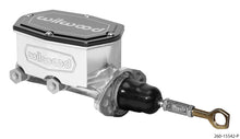 Cargar imagen en el visor de la galería, Wilwood Compact Tandem Master Cylinder - 1in Bore - w/Pushrod - Fits Mustang (Ball Burnished)