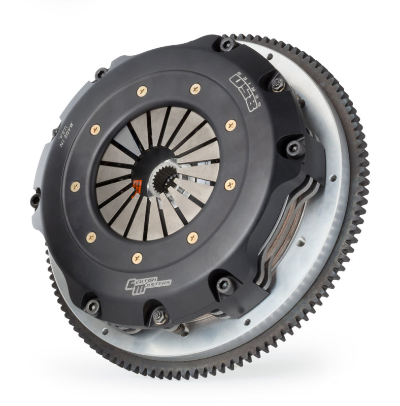 Clutch Masters 08-10 EVO X 2.0L Turbo 5 spd Street 8.5in Twin Disc Clutch Kit w/ Steel FW Pull Type
