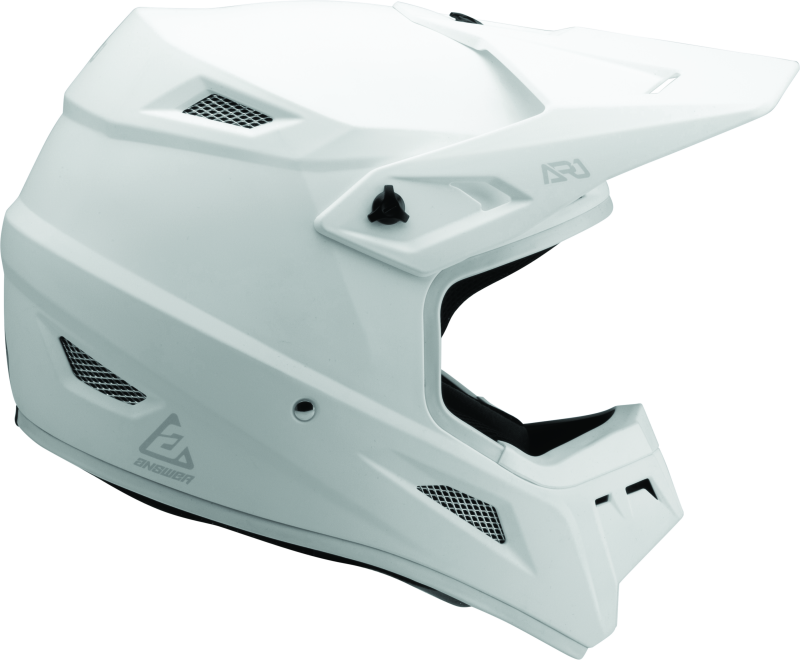 Answer AR1 Solid Helmet White Youth - Small