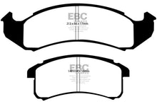 Cargar imagen en el visor de la galería, EBC 94-99 Buick Le Sabre (FWD) 3.8 Ultimax2 Front Brake Pads