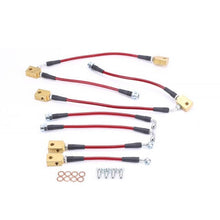Cargar imagen en el visor de la galería, Power Stop 11-12 Infiniti G25 Front &amp; Rear SS Braided Brake Hose Kit