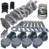 Eagle Chevy 454 4.250in Crank 6.385in I-Beam Rods -3cc Flat Top 4.350in Pistons Rotating Assembly