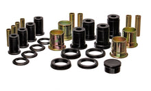 Cargar imagen en el visor de la galería, Energy Suspension 75 Chevy Monza/Vega Black Rear Control Arm Bushing Set