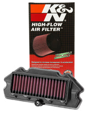 Cargar imagen en el visor de la galería, K&amp;N 12-13 Kawasaki EX650R Ninja 649 Replacement Air Filter