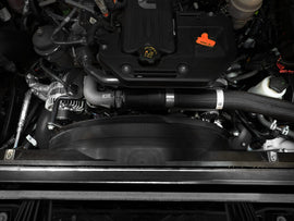 aFe BladeRunner 3in & 3-1/2in AL Hot and Cold Charge Pipe Kit Black RAM Diesel Trucks 25-26 L6-6.7L