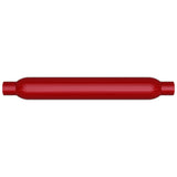MagnaFlow Muffler Red Pack Series Glasspack 3.5in Rd 26in Body Length 2in/2in Inlet/Outlet