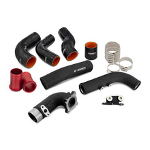 Cargar imagen en el visor de la galería, Mishimoto 2023+ Toyota GR Corolla Intercooler &amp; Pipe Kit - Silver Cooler - Black Pipes