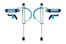 Load image into Gallery viewer, King Shocks 97+ Nissan Patrol Y61 Frt 2.5 Dia Shock Remote 2.5 Fin Res 0-2in Lift w/Adj/Brkt (Pair)