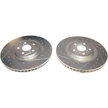Cargar imagen en el visor de la galería, Power Stop 16-17 Lexus GS200t Front Evolution Drilled &amp; Slotted Rotors - Pair