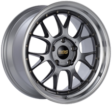 Cargar imagen en el visor de la galería, BBS LM-R 19x9.5 5x114.3 ET45 Diamond Black Center Diamond Cut Lip Wheel - 82mm PFS Required