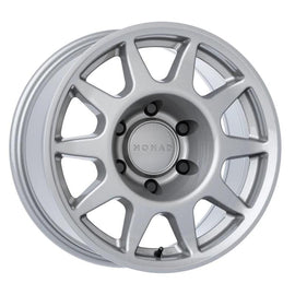 Nomad N505OE Touring 17x8.5in / 5x150 BP / 35mm Offset / 110.5mm Bore - OE Silver
