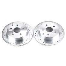 Cargar imagen en el visor de la galería, Power Stop 10-12 Lexus HS250h Rear Evolution Drilled &amp; Slotted Rotors - Pair