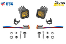 Cargar imagen en el visor de la galería, Diode Dynamics Stage Series C1 LED Pod Sport - Yellow Spot Standard ABL (Pair)