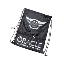 Cargar imagen en el visor de la galería, Oracle Draw String Bag - Black/Silver
