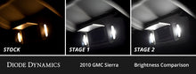 Cargar imagen en el visor de la galería, Diode Dynamics 07-13 GMC Sierra Interior LED Kit Cool White Stage 2