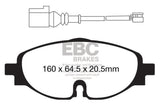 EBC Racing 15-19 Volkswagen GTI (Mk7) 2.0T RP-X Race Front Brake Pads