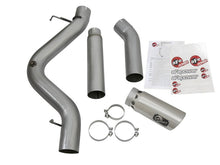 Cargar imagen en el visor de la galería, aFe LARGE Bore HD 5in Exhausts DPF-Back SS w/ Pol Tips 16-17 GM Diesel Truck V8-6.6L (td) LML/L5P