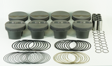 Mahle MS Piston Set SBC 383ci 4.030in Bore 3.750in Stroke 5.7in Rod .927 Pin -5cc 11.1 CR Set of 8