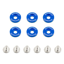 Cargar imagen en el visor de la galería, Mishimoto Small Fender Washer Kit (6pcs) - Blue