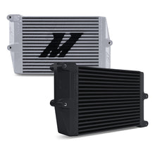 Cargar imagen en el visor de la galería, Mishimoto Heavy-Duty Oil Cooler - 10in. Opposite-Side Outlets - Silver