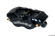 Cargar imagen en el visor de la galería, Wilwood Caliper-Forged DynaliteI w/Dust Seal-Black 1.38in Pistons .81in Disc