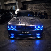 Cargar imagen en el visor de la galería, Oracle 08-14 Dodge Challenger Dynamic Surface Mount Headlight Halo Kit - - Dynamic