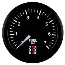 Cargar imagen en el visor de la galería, Autometer Stack 52mm 0-7 Bar M10 Male Pro Stepper Motor Fuel Pressure Gauge - Black