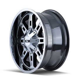 ION Type 184 20x9 / 5x139.7 BP / 18mm Offset / 110mm Hub Chrome Wheel