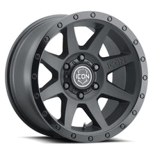 Cargar imagen en el visor de la galería, ICON Rebound 18x9 / 5x5in / -12mm / 4.5in BS Double Black Wheel