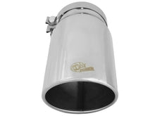 Cargar imagen en el visor de la galería, aFe Universal Bolt On Exhaust Tip Polished 5in Inlet x 6in Outlet x 12in Long