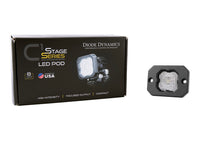 Load image into Gallery viewer, Diode Dynamics Stage Series C1 LED Pod - White SAE Fog Flush WBL Each