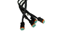 Cargar imagen en el visor de la galería, DV8 Offroad Universal 4-Way 1-DTP to 4-DTP Plug Harness - 15ft