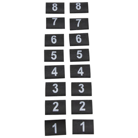 FAST Cyl. Numbering Kit, 8.5Mm, Heat Shrink, 8.5Mm Universal