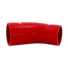 Cargar imagen en el visor de la galería, Mishimoto Silicone Reducer Coupler 45 Degree 2in to 2.25in - Red