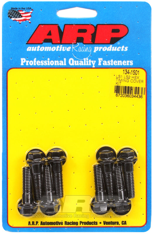 ARP LS1 LS2 Hex Timing Cover Bolt Kit