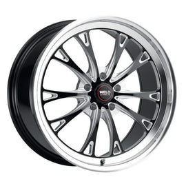 Weld Belmont Beadlock 17x5 / 5x120.65 / ET10 BS2.60 Gloss Black MIL DIA 78.1