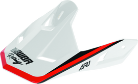 Answer AR1 Vivid Visor Red/Fluorescent Red - Youth