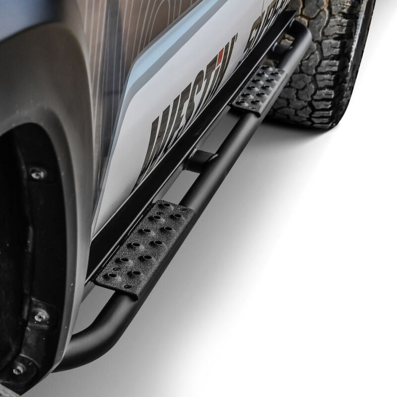 Westin 05-23 Toyota Tacoma Rock Slider - Textured Black
