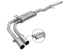 Load image into Gallery viewer, aFe Rebel Series 3in-2.5in 409 SS Cat-Back Exhaust 09-18 GM Silverado/Sierra 1500 V6-4.3L / V8-4.6L