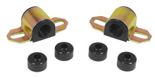 Cargar imagen en el visor de la galería, Prothane 90-94 Mitsubishi Eclipse Rear Sway Bar Bushings - 20mm - Black