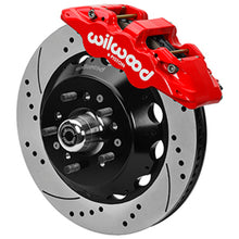 Cargar imagen en el visor de la galería, Wilwood Forged 6 Piston Red Superlite Caliper, GT 72 Vane Vented Spec37 D&amp;S Rotor - 14x1.25