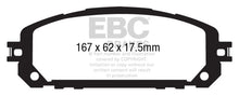 Cargar imagen en el visor de la galería, EBC 13+ Jeep Cherokee 3.2 Ultimax2 Front Brake Pads