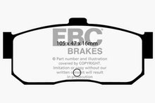 Cargar imagen en el visor de la galería, EBC 91-97 Infiniti G20 2.0 Ultimax2 Rear Brake Pads
