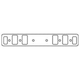 Cometic Oldsmobile 400/455 Gen-2 Rocket V8 .012in Fiber Intake Mani Gasket Set