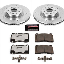 Cargar imagen en el visor de la galería, Power Stop 16-17 Cadillac CT6 Front Z26 Street Warrior Brake Kit