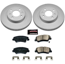 Cargar imagen en el visor de la galería, Power Stop 12-18 Hyundai Accent Front Z17 Evolution Geomet Coated Brake Kit
