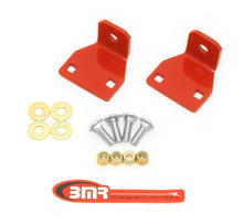 Cargar imagen en el visor de la galería, BMR 10-11 5th Gen Camaro Rear Lower Control Arm End Link Mounting Brace - Red